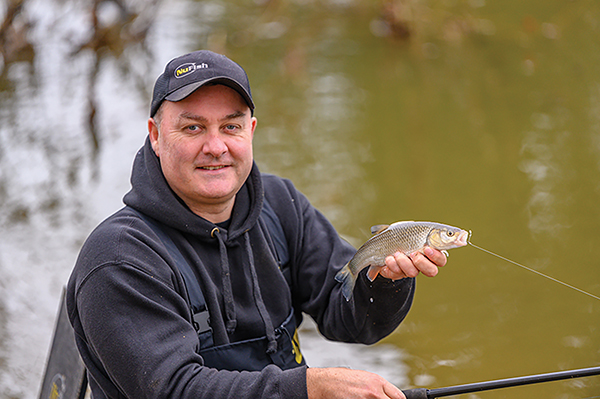 Roach Freshwater Fish Just Taken From The Water. Several Roach Fish On Fishing  Net. Catching Freshwater Fish And Fishing Rods With Fishing Reel. Angler  Equipment - Fishing Rods, Fishing Feeder And Landing